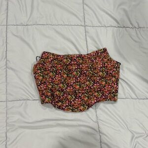 Zara Multicolor Floral Bustier